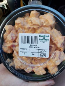 Spicy Ahi Poke from Foodland