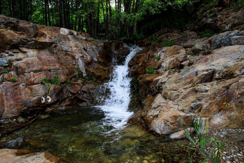 Etiwanda Falls in Southern California's Inland Empire 