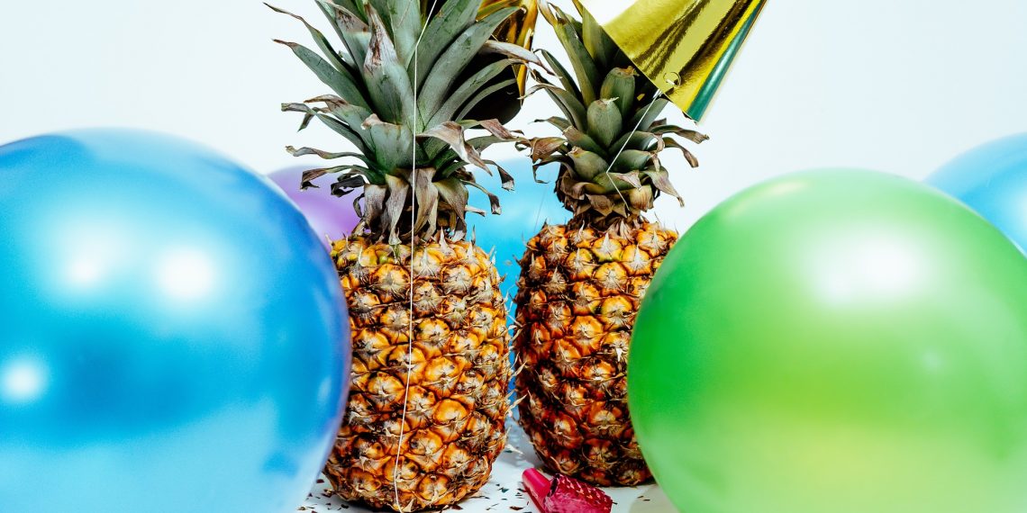 Pineapples and balloons