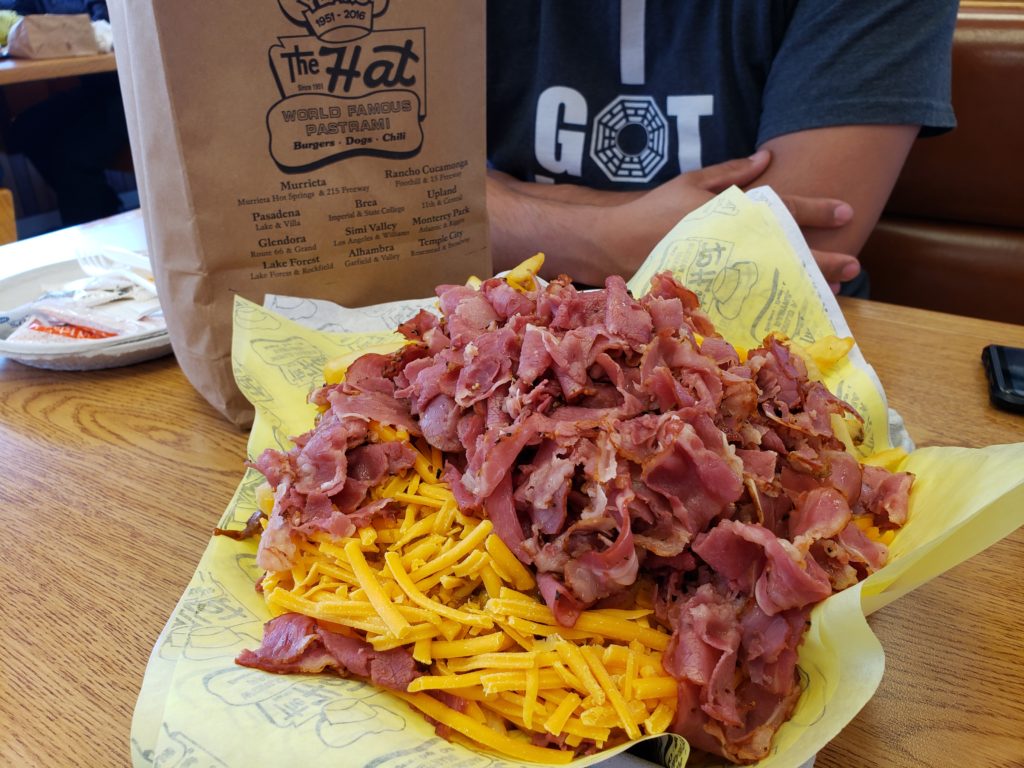 Chili Cheese Fries and Pastrami