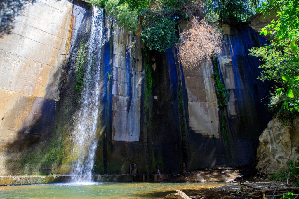 Waterfall in Angeles National Forest