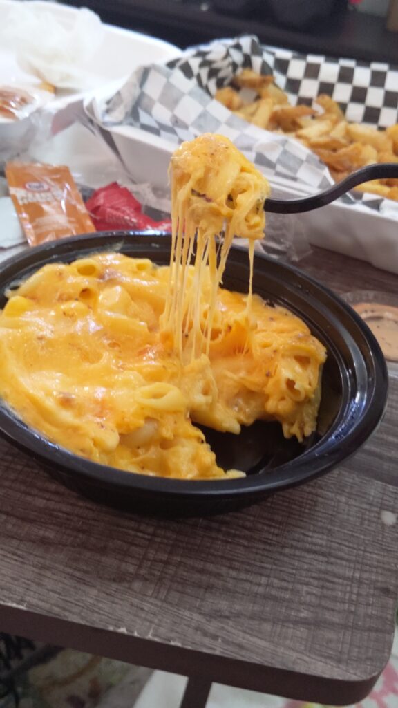 Gooey mac and cheese